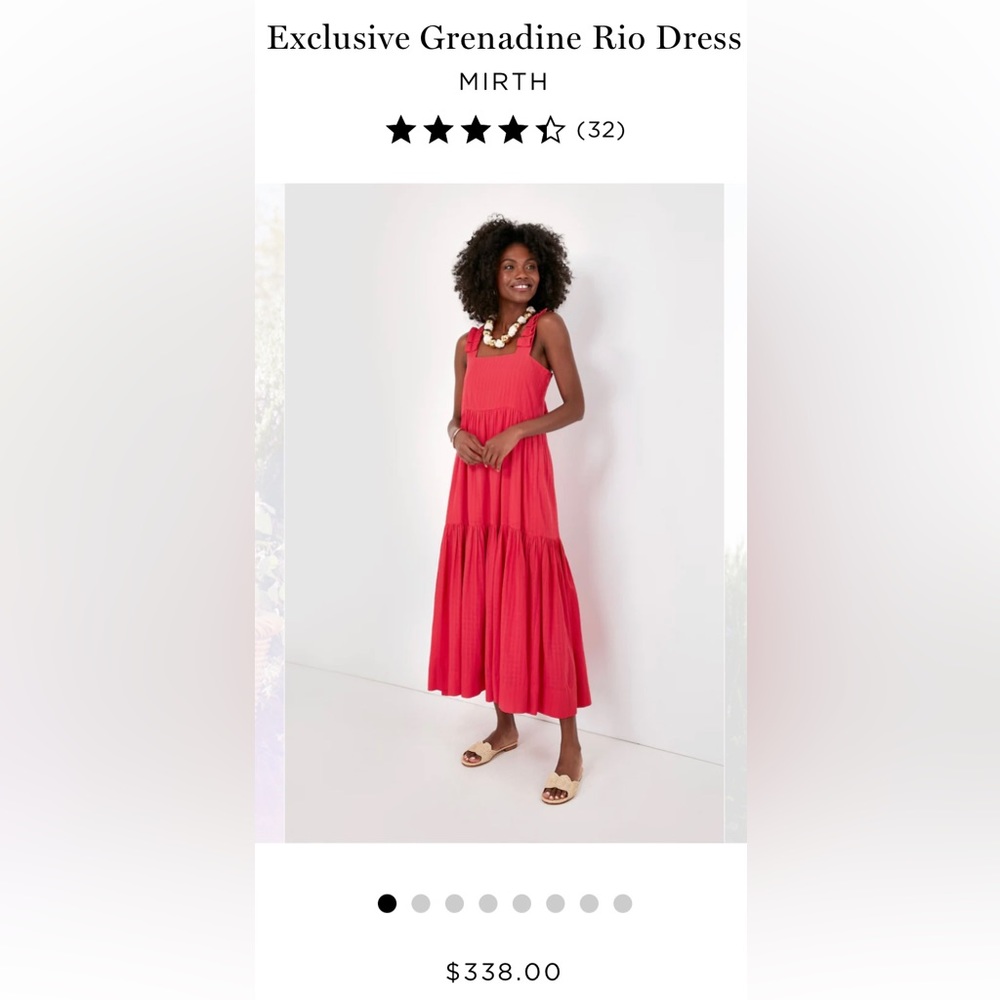Tuckernuck Red Maxi Dress